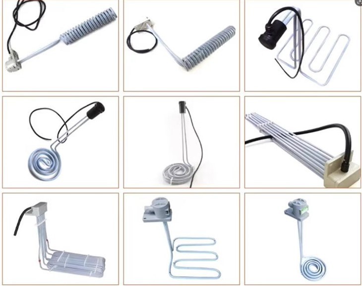 Customization 350W CE Acid Resistance PTFE Immersion Heaters Element high quality