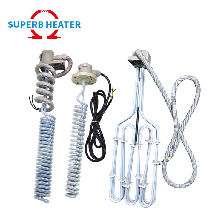 Customization 350W CE Acid Resistance PTFE Immersion Heaters Element